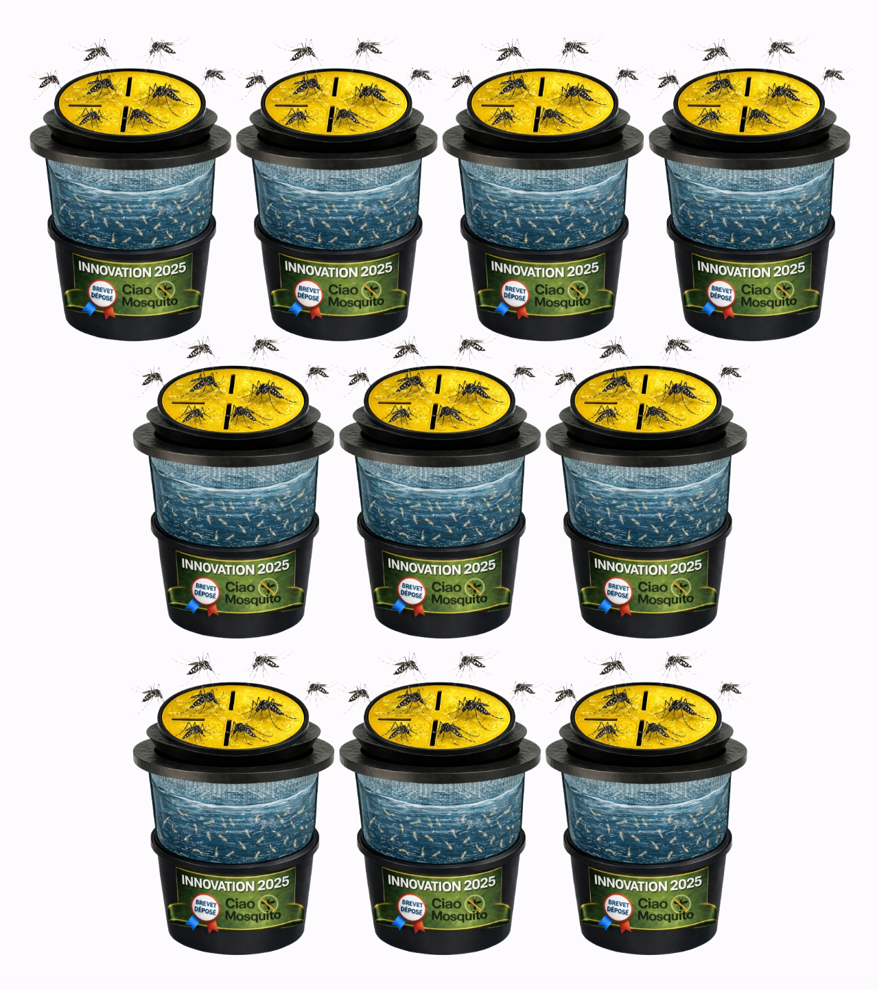 Trappola per zanzare con contenitore ad alta efficienza NOVITÀ 2025 – Ciao Mosquito®