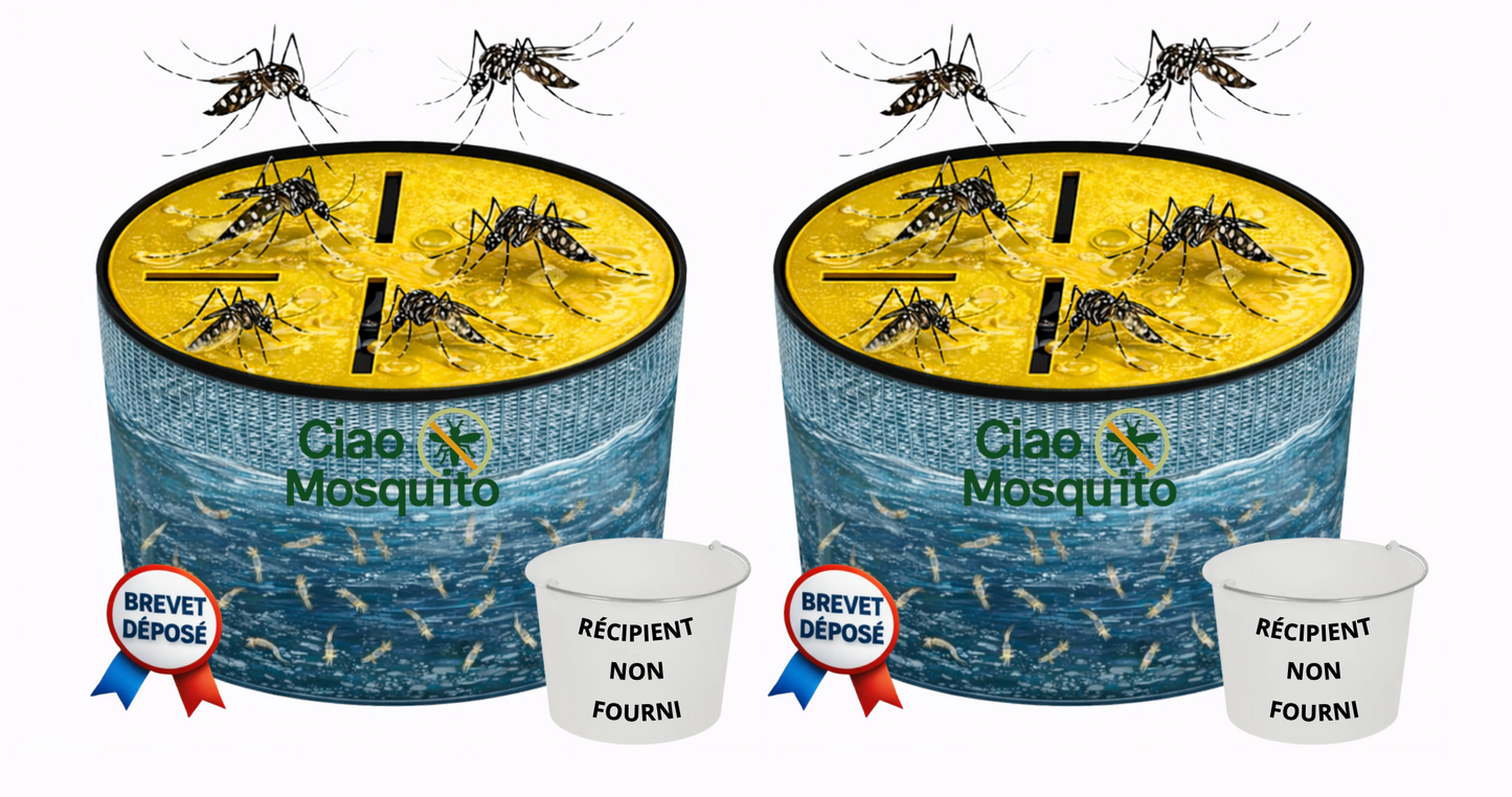 Piège à moustique avec un récipient Ciao Mosquito