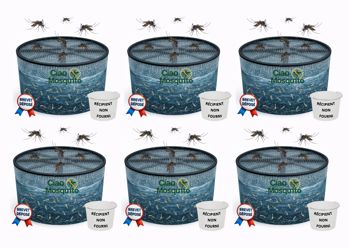 Ciao Mosquito® Trappola naturale per larve di zanzare 