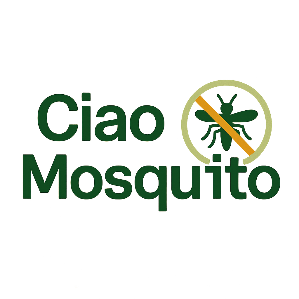Logo officiel Ciao Mosquito, marque de piège écologique contre les moustiques sans insecticide
